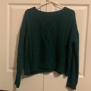Mudd Dark Green Sweater